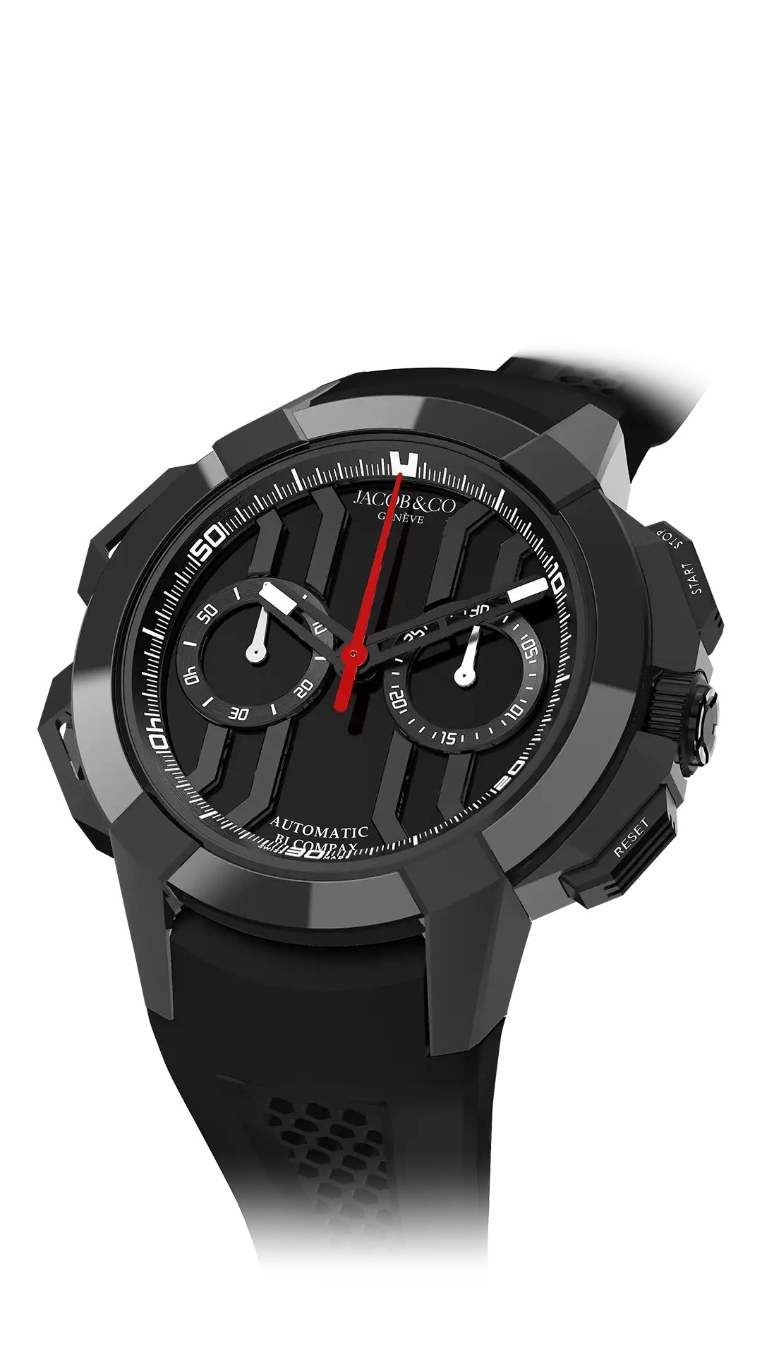 Epic X Chrono 44mm Black Titanium & Black Creamic
