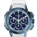 Epic X Chrono 44mm Tri Compax Blue PVD-Plated