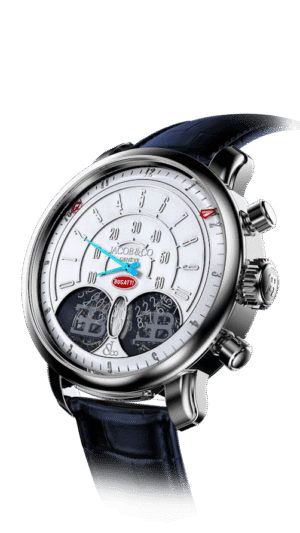 Jean Bugatti 46mm 18K White Gold