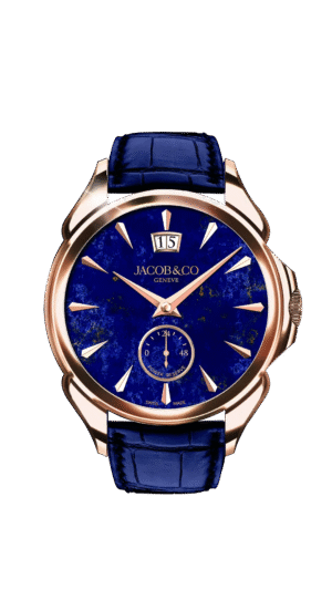 Palatial Classic 42 mm Blue Alligator Leather