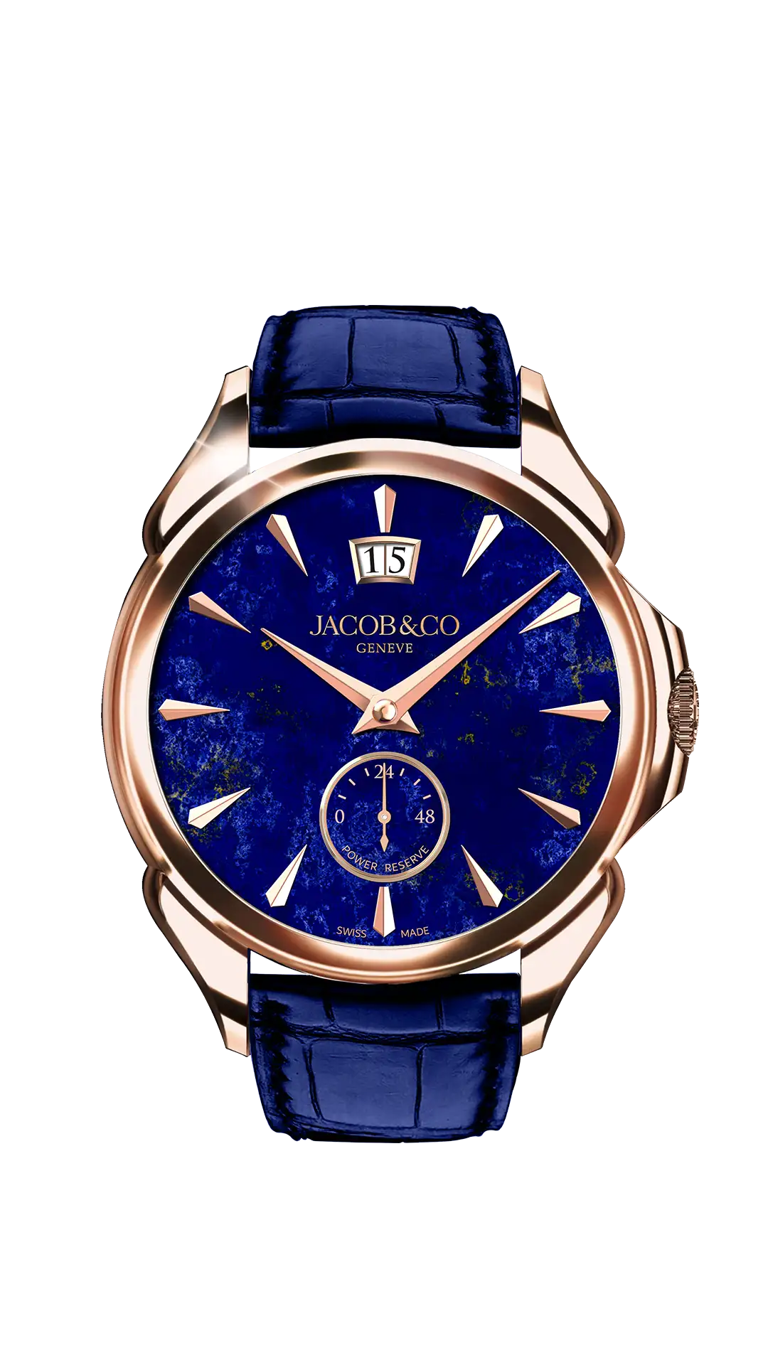 Palatial Classic 42 mm Blue Alligator Leather Palatial Classic 42 mm Blue Alligator Leather