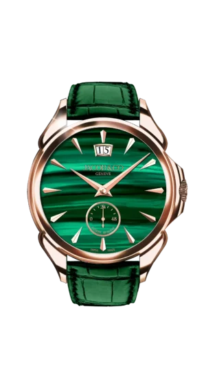 Palatial Classic 42mm Green Mineral - Rose Gold